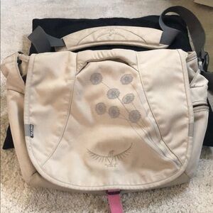 Beige Messenger Bag - Osprey Flap Jill mini